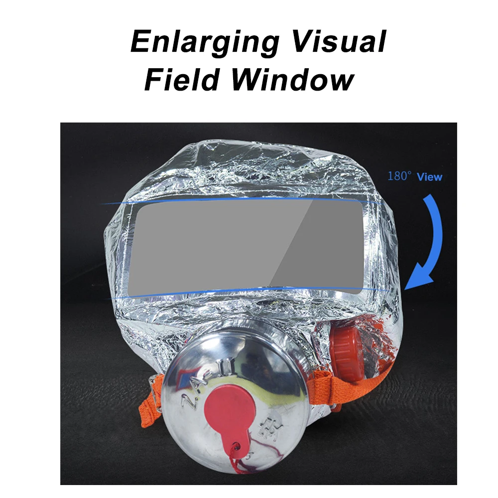 Противопожарная маска, аварийная маска, 30 минут, самоспасательный респиратор, противогаз, дымовая токсичная маска, кислородная маска
