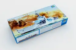 Трубач 05335 1/350 HMS Roberts монитор корабль пластиковая модель военного корабля комплект