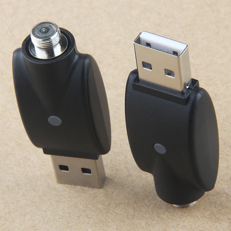 

2pcs/set Portabl Electronic Cigarette Battery USB Charger Wireless USB Charging Adapter for All 510 Thread 808d 901 E-cigarette