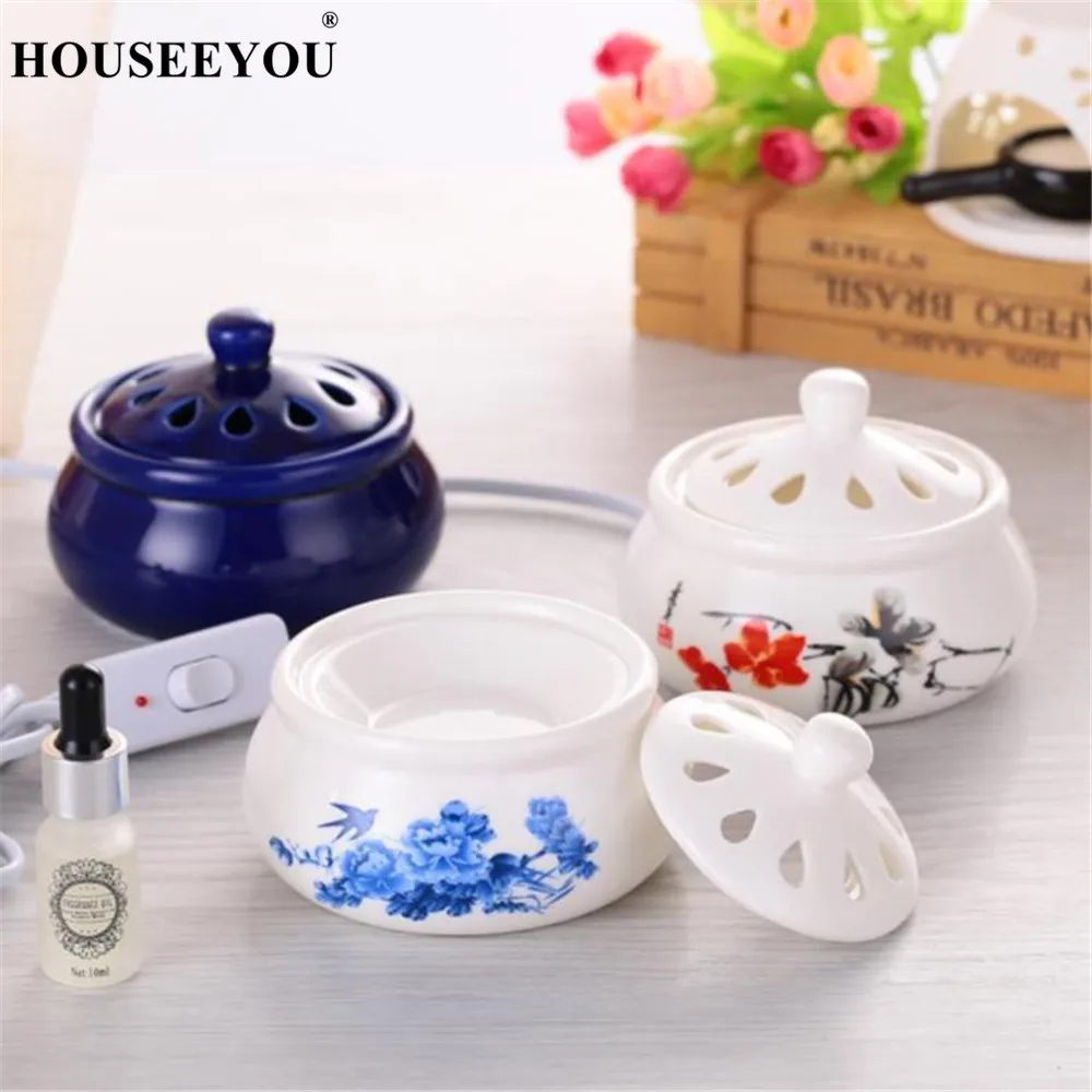 

Electric Heater Fragrance Diffuser Ceramic Fragrance Burner Wax Candle Warmer Essential Oil Burner Wax melter Wax melt Burner