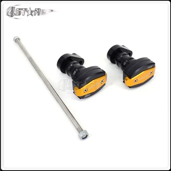 

Motorbike CNC Aluminum Left and Right Motorcycle Frame Slider Anti Crash Protector For KAWASAKI Z250SL 2015 Street Bike