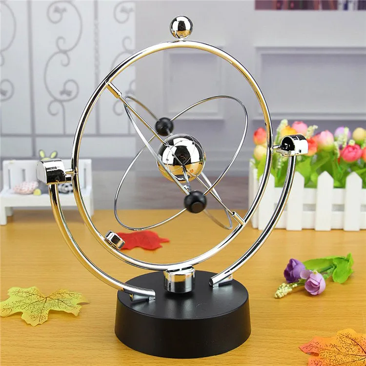 

Celestial Orbital Permanent Motion Meter New Balance Men Electromagnetic Pendulum Physical Model Home Decoration Modern