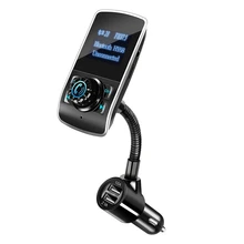 20 штук передатчик Bluetooth гарнитура для авто Беспроводной автомобильный комплект громкой связи Bluetooth Радио FM модулятор Автомобильный MP3 USB Зарядное устройство Поддержка Micro TF