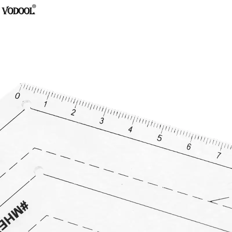 Линейка для лоскутного шитья для самостоятельного пошива одежды инструменты для рисования
