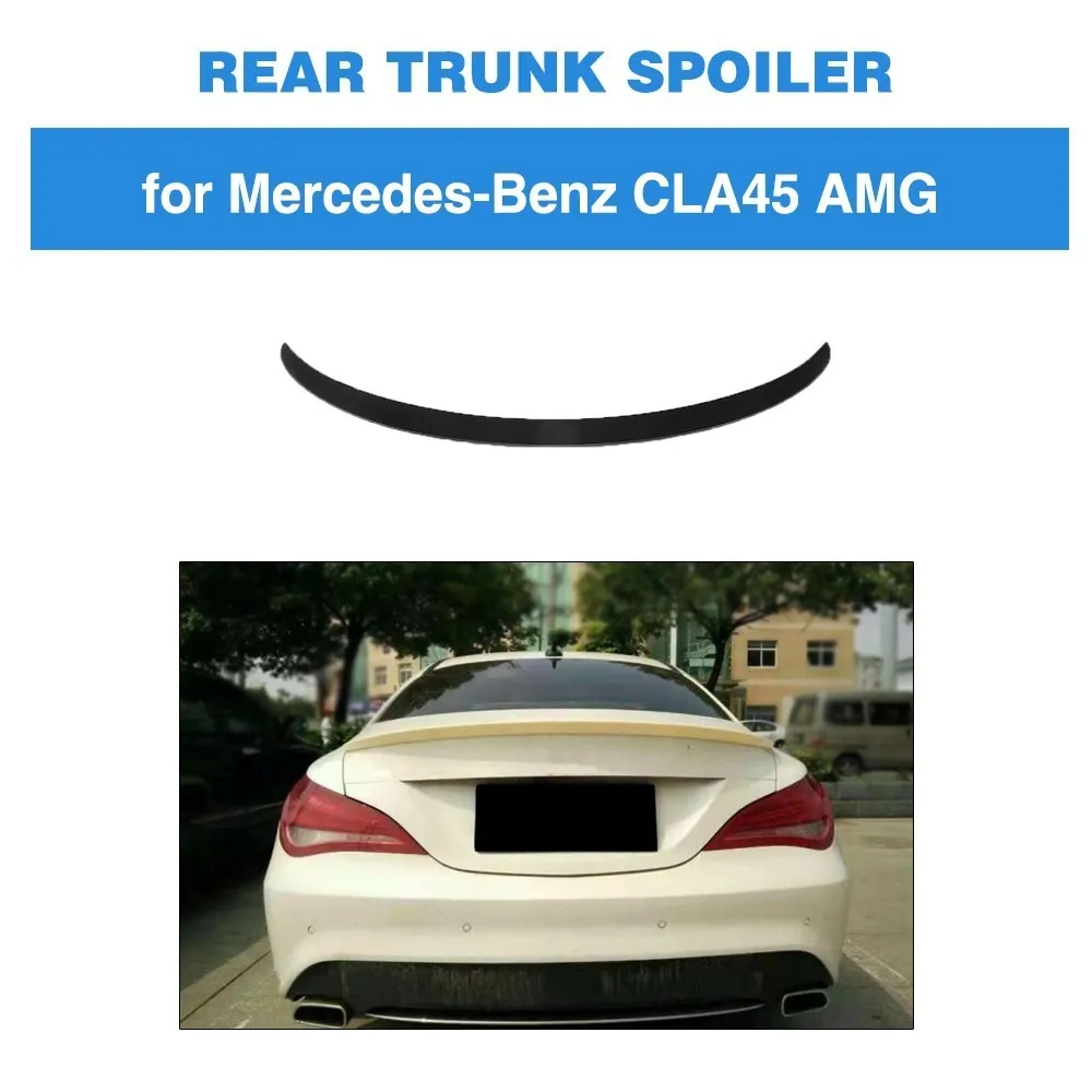 Задний спойлер для багажника Mercedes Benz W117 CLA45 AMG 4 Door Sedan 2014- 2018 | Автомобили и