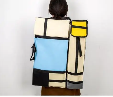 Drawing Board Multi-functional Sketchpad Art Bag 4K Canvas Backpack