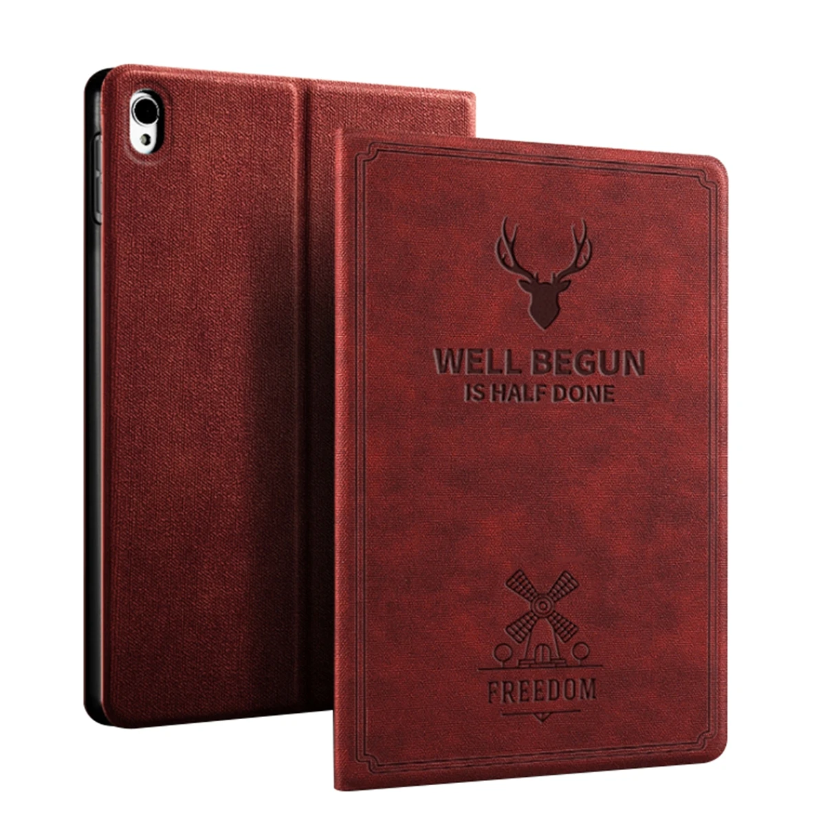 

Tablet Case for iPad Air 2019 10.5 inch Slim Fit PU Leather Tablet Case Flip Kickstand Cover with Auto Wake and Sleep Function
