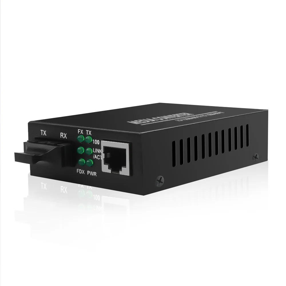 Kebidumei 10/100 Мбит/с волоконно оптический медиаконвертер в RJ45 гигабитный