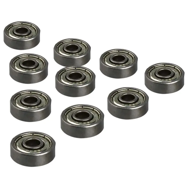 

10 Pcs 625ZZ Single Row Deep Groove Radial Ball Bearing 16mm x 5mm x 5mm