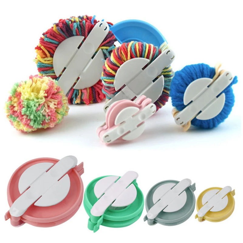 

New 1 piece large pompom manufacturer ball weaver knitting craft knitting wool tool