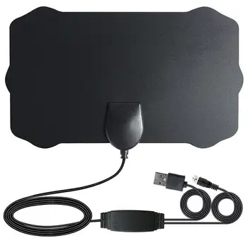 

EastVita Antenna Digital HD TV 200 Miles Range HD Skywire 4K Antena Digital Indoor 1080P TV Antenna with Signal Amplifier