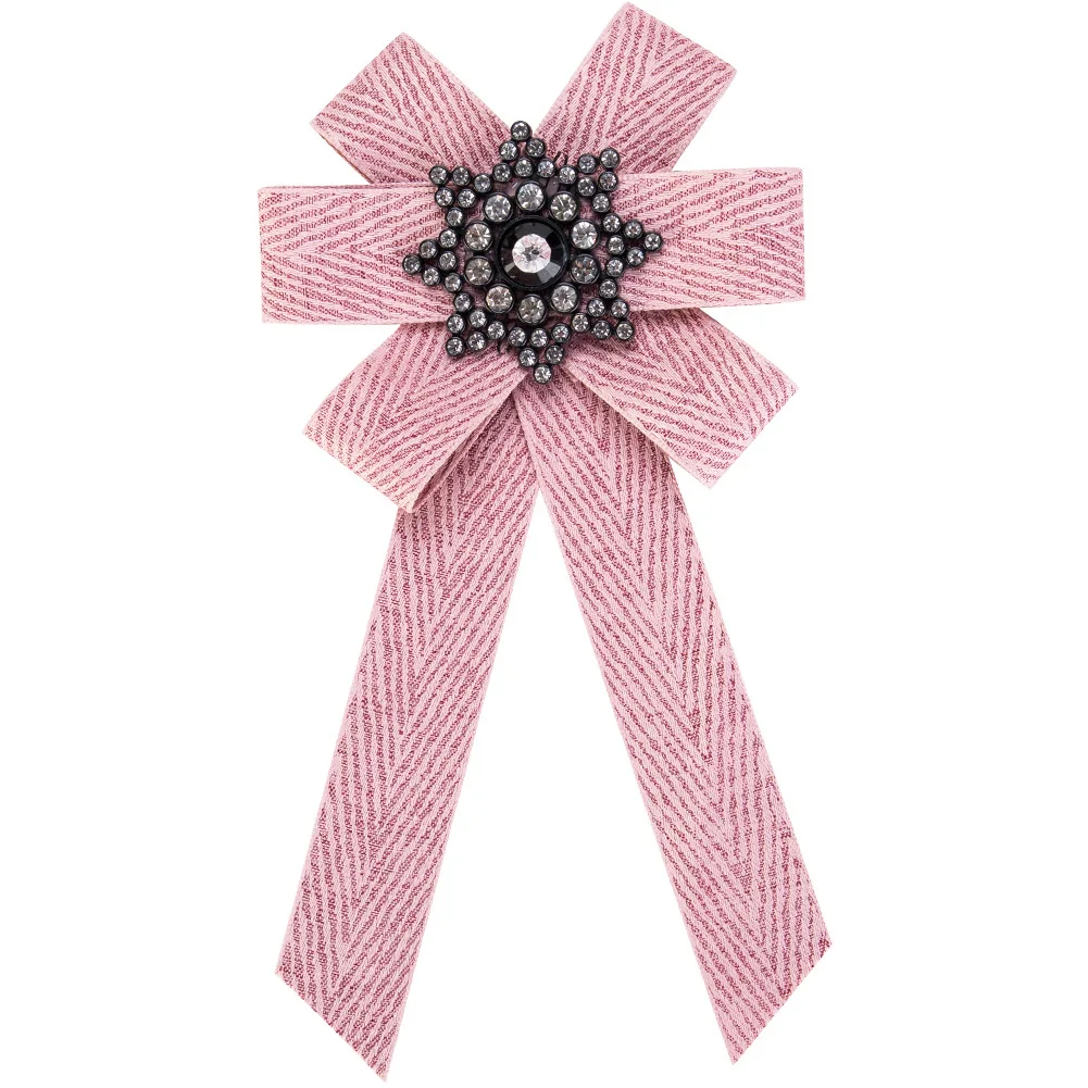 

New Fashion Big Solid Cloth Fabric Flower Bowknot Bowtie Exaggerated Woven Female Acrylic Bow Ties Men Women Party Duftgold