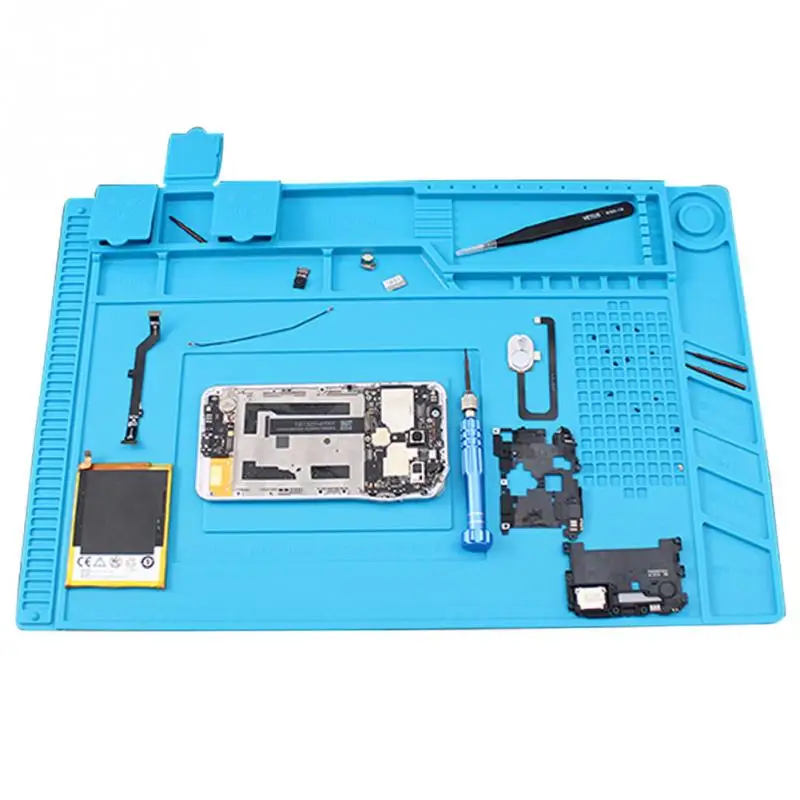 

Soldering Mat Silicone Magnetic Heat-Resistant Pad Phone Computer Repair Tools
