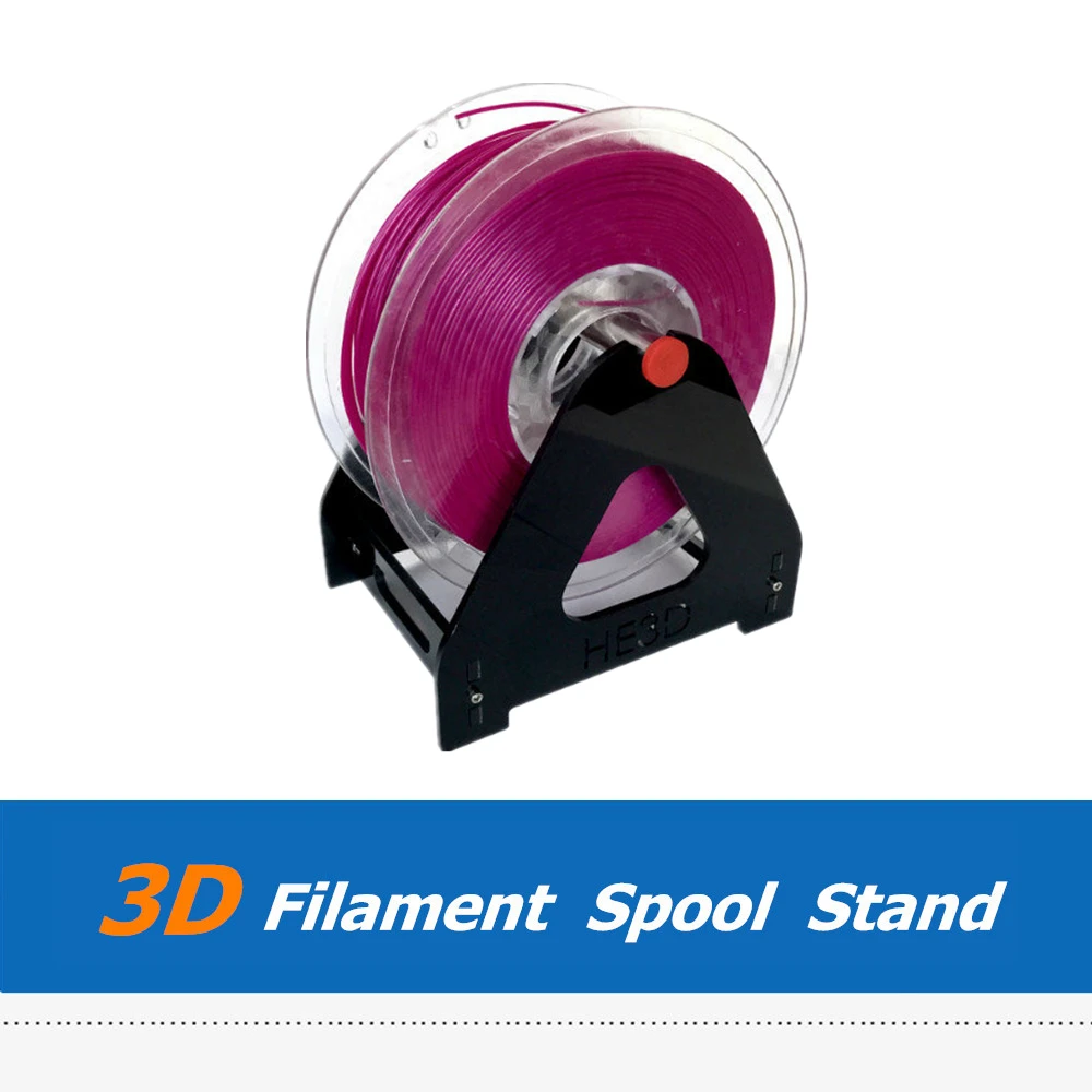 

1pc 3D Printer Parts 5mm Thickness Acrylic Filament Spool Holder Stand, Material Spool Mount Rack For CR10 Ender-3