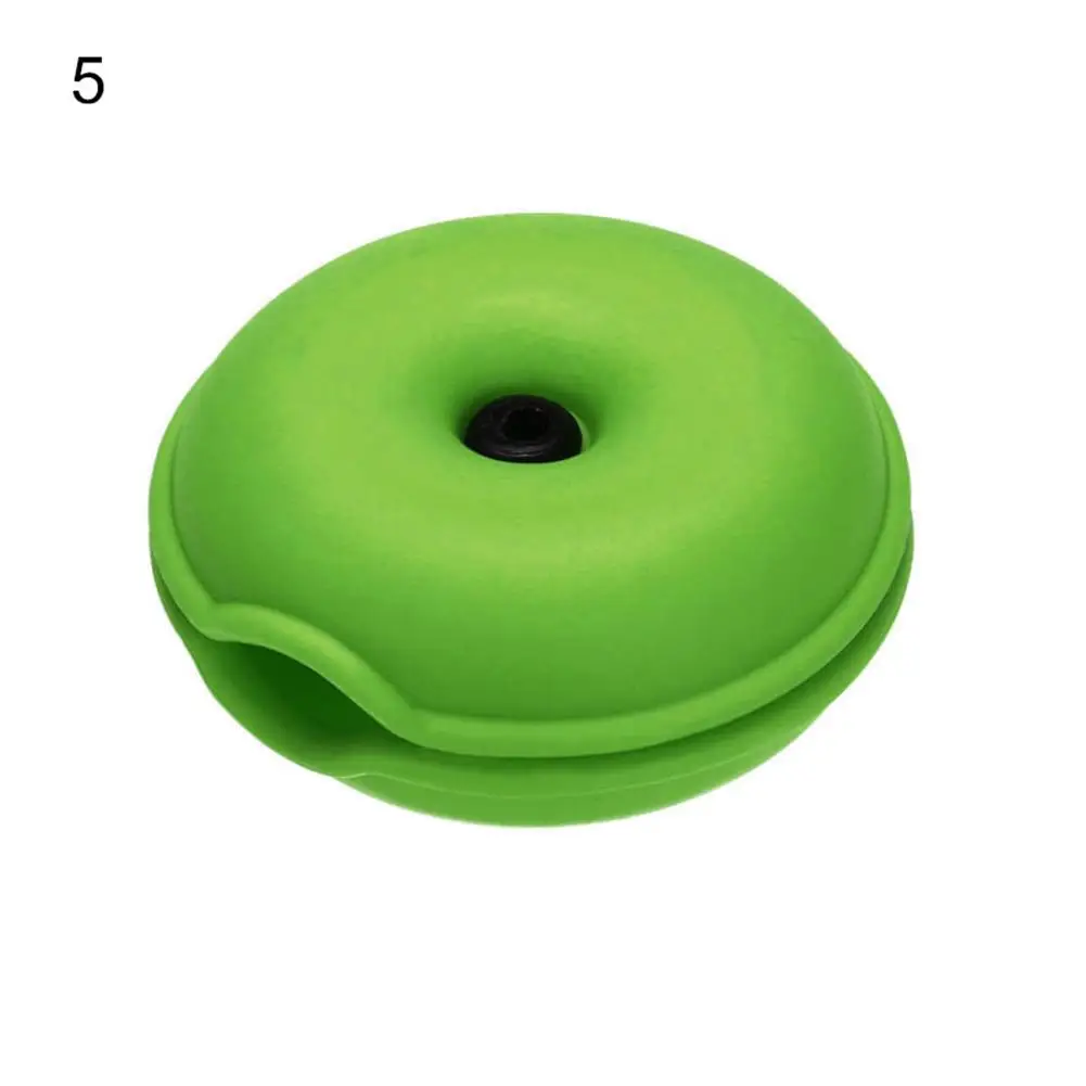 

New Cute Turtle Shell Rubber Cable Cord Wrap Wire Winder Earphone Organizer Holder