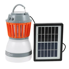 2-в-1 Портативный СВЕТОДИОДНЫЙ кемпинговый светильник инсектицидная лампа для кемпинга на открытом воздухе сад вечерние зарядки отпугиватель вредителей