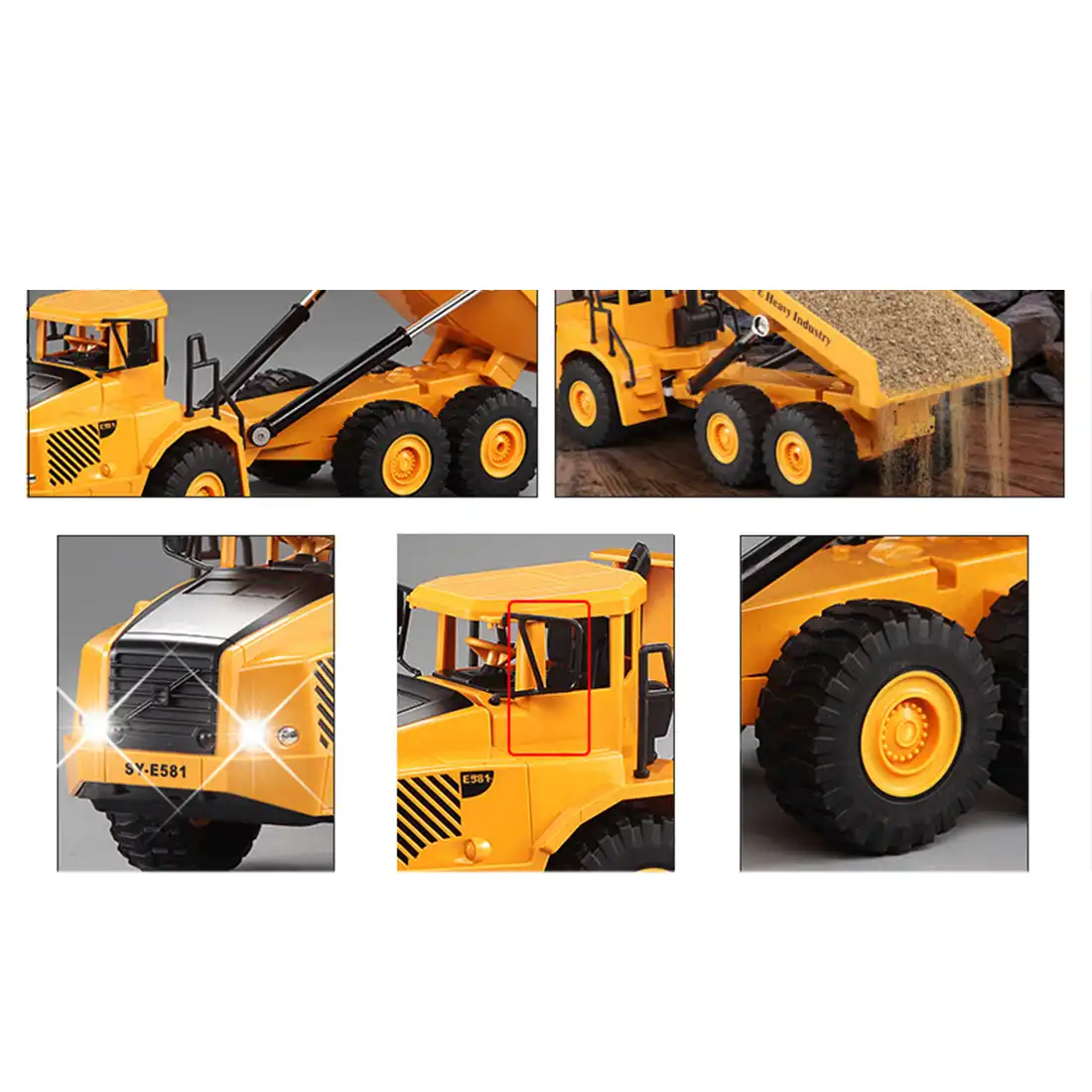 remote control articulated truck