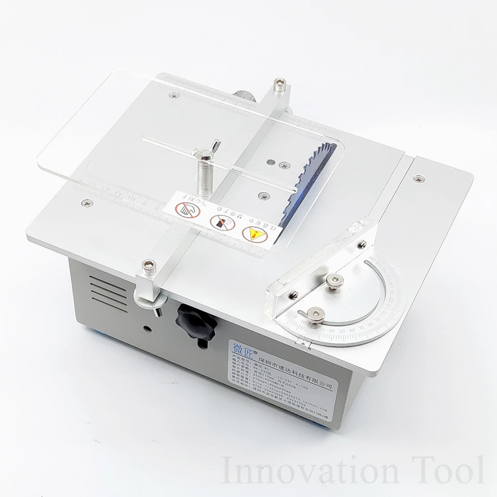 Многофункциональная Настольная мини-пила, деревообрабатывающая скамейка, DIY хобби, модель, режущий инструмент, B10, сверлильный патрон, регулируемая скорость, двойной двигатель