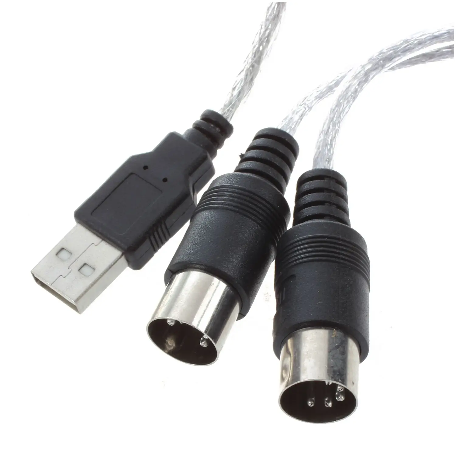 Semoic USB IN-OUT MIDI кабель конвертер ПК к музыкальной клавиатуре шнур адаптера