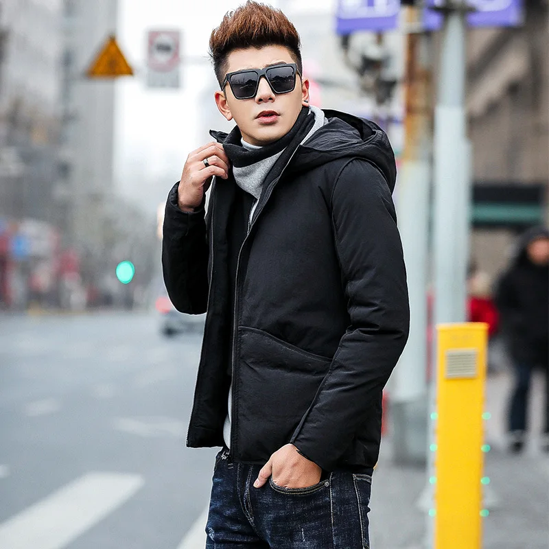 winter canada Even Hat Down Clothes Short Fund Loose goose feather Coat jaket men Tide Male mens clothing winter canada Even Hat Down Clothes Short Fund Loose goose feather Coat jaket men Tide Male mens clothing