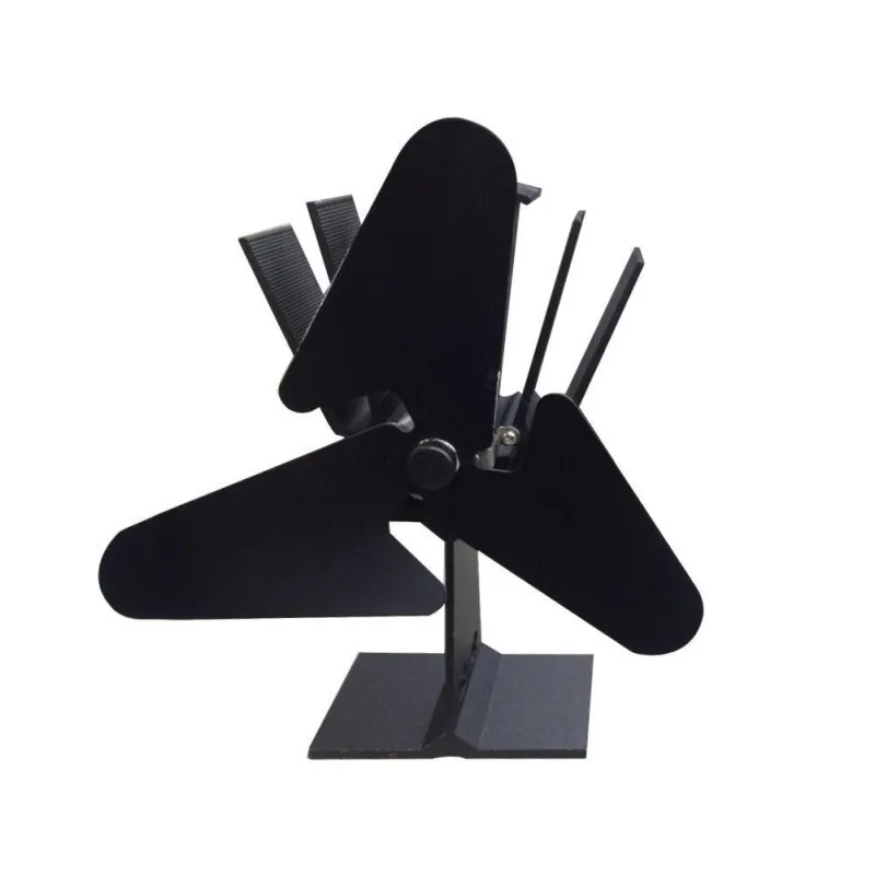 

Wood Heater Fan Stove Fireplace Fire Heat Powered Three-blade/Four-blade