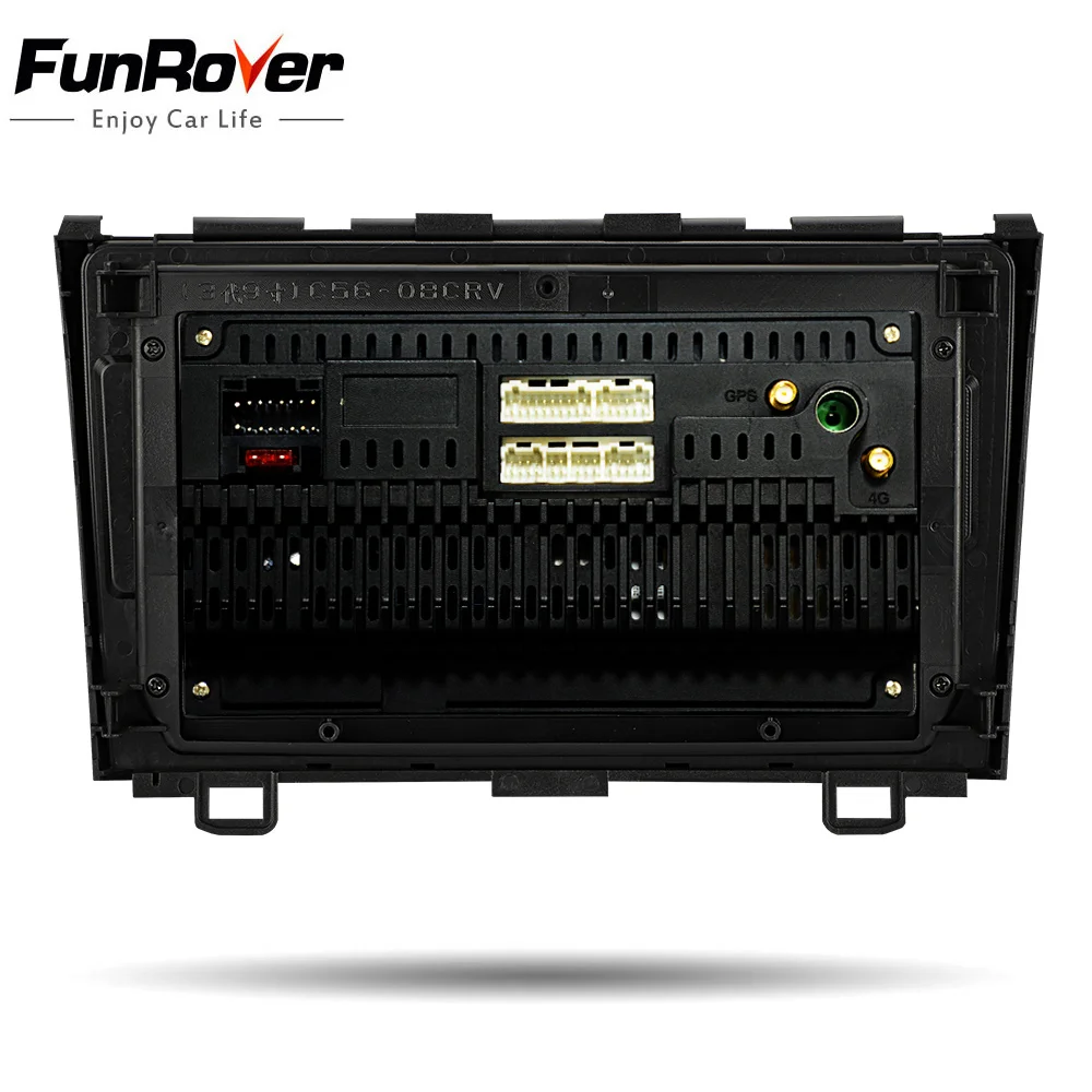 Perfect FUNROVER android 9.0 2.5D+IPS car dvd multimedia player For Honda CRV CR-V 2006-2011 radio gps navigation system stereo DSP RDS 5