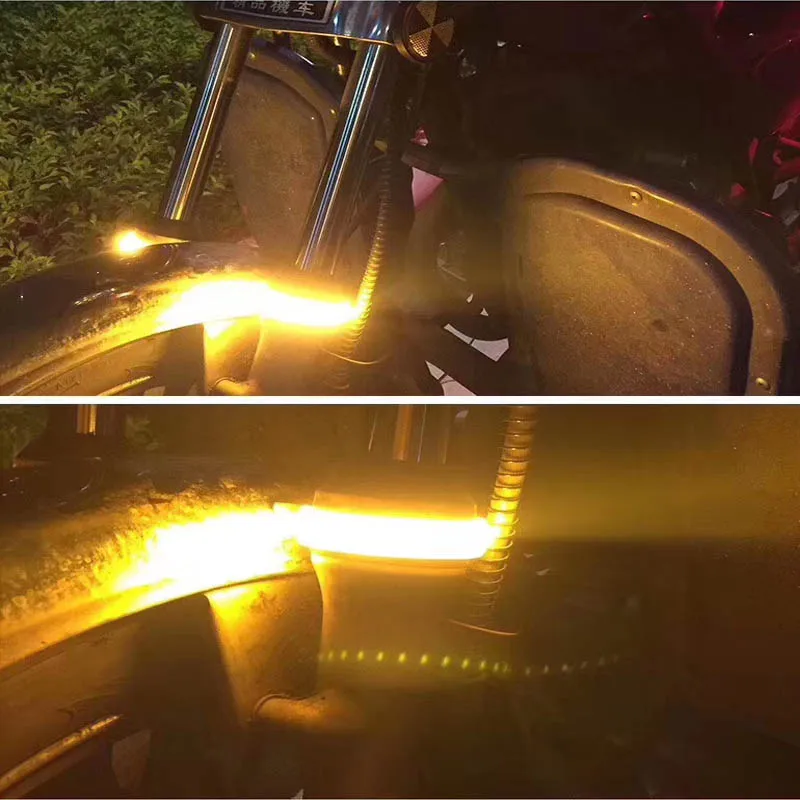 

1PCS Motorcycle Accessories Shock Absorber Modification LED Turn lights FOR DUCATI Scrambler 800 400 EP EVOTECH MTS1200 MTS1100