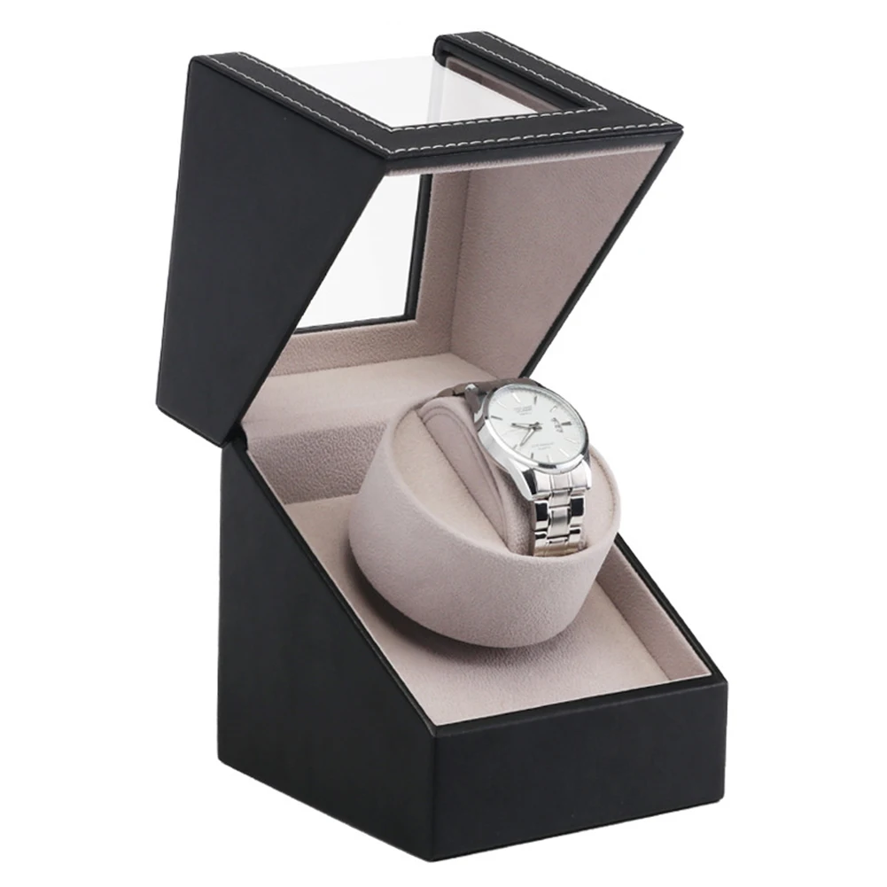 

Automatic Watch Winder Box Mechanical Collection Motor Shaker Case Display Box Rotation Wristwatch Shopping Mall Jewelry #2