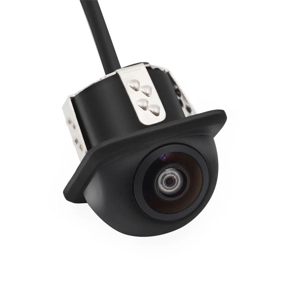 

Amazon re mai kuan Small Straw Hat Camera Fish-Eye HD Starlight Night Vision Level 180 of Double Switch Spot