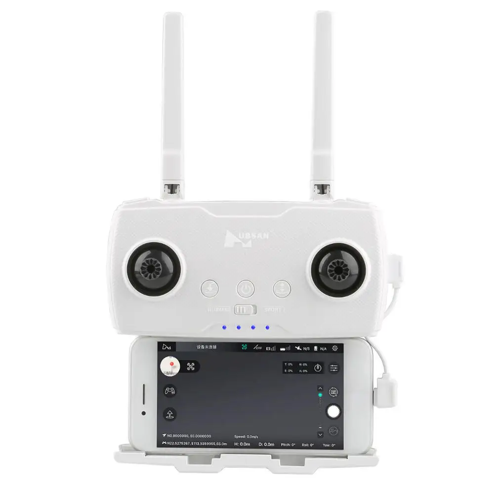 Радиоуправляемый Дрон Hubsan H117S Zino GPS 5 8G 1 км FPV с камерой 4K UHD 3 осевой шарнирный
