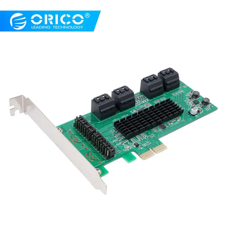  Orico 8 Port Sata 30 Pci-E X1 Zu Usb3.0 Express Expansion Karte Usb 3.0 Ncq Protokoll 6Gbps Speed P