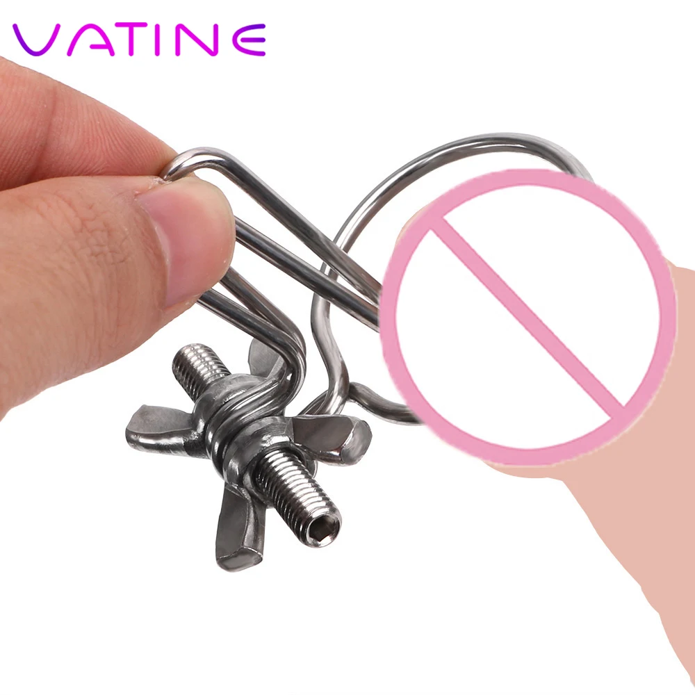VATINE Penis Stimulator Irritation Catheters Sounds Urethral Dilators Sex Toys for Men Stainless Steel Adjustable Plug | Красота и