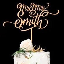 Индивидуальный свадебный торт Топпер. индивидуальный свадебный торт Топпер деревенский деревянный для торта Топпер. Персонализированные Mr и Mrs имя торт Топпер