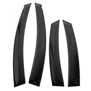 

4pcs Smoke Window Visor Vent Sun Shade Rain Guard Deflector for Toyota PRIUS 2012 2013 2014 2015 car accessories