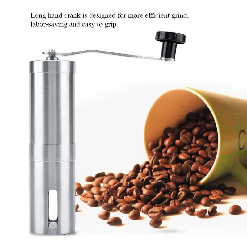 Manual Coffee Grinder Coffee Maker ceramics Core Stainless Steel Hand Burr Mill Grinder Ceramic pepper Coffee Grinding Gadget Manual Coffee Grinder Coffee Maker ceramics Core Stainless Steel Hand Burr Mill Grinder Ceramic pepper Coffee Grinding Gadget