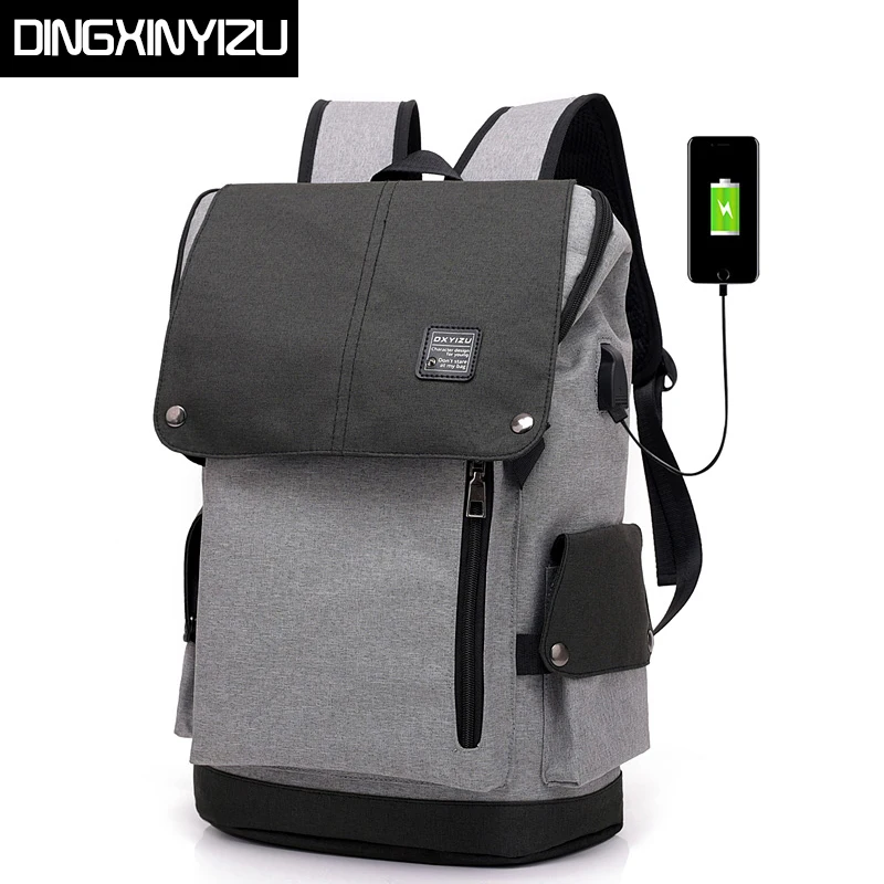 

Dingxinyizu Large Capacity 15.6 Inch Laptop Backpack Men Usb Charging Bag Male Backpack For Teenagers School Bags Travel Mochila