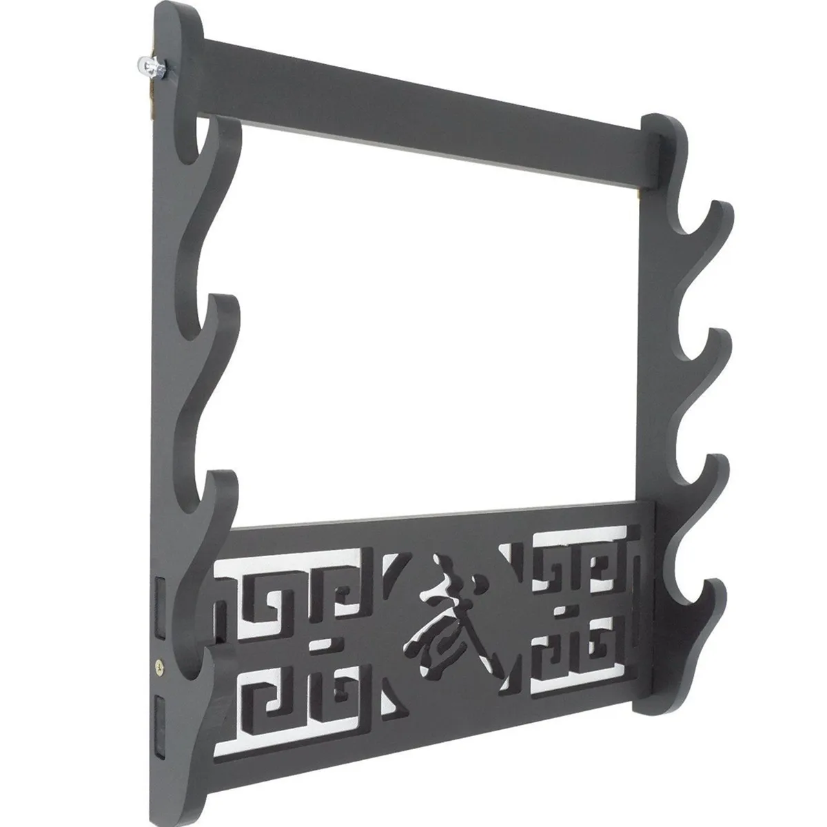 

4 Layers Wall Mount Samurai Sword Katana Holder Stand Display Statues Sculptures Holder for Home Decoration Crafts