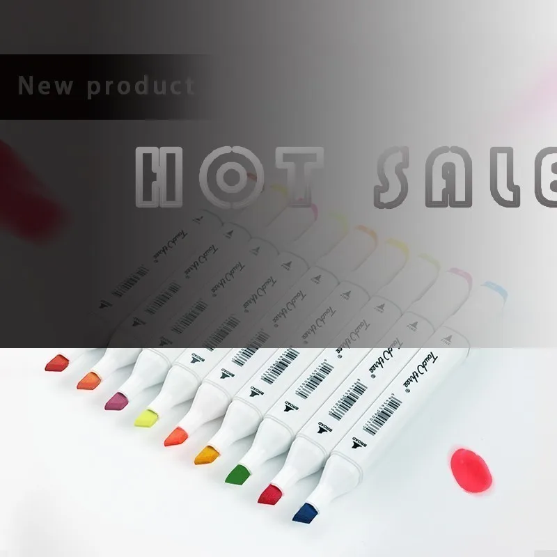 

Hot Sale student Multicolor Marker Pen Double-headed Nib painting Art school Horticultural Landscape Design