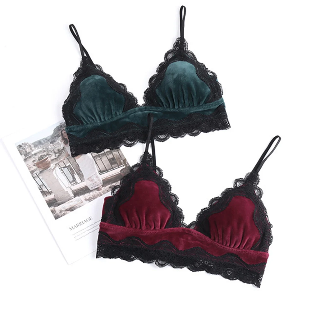 Woman Panty Adjustable Sexy Solid Thin Patchwork Style Elegant Underwear Set Bralette Seamless Bra Lingerie Velvet Lace Woman Panty Adjustable Sexy Solid Thin Patchwork Style Elegant Underwear Set Bralette Seamless Bra Lingerie Velvet Lace