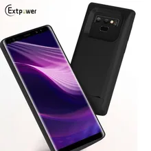 Мода 5000 mAh power Bank тонкая батарея зарядный чехол для samsung Galaxy Note 9 защитный зарядный резервный чехол переносная крышка