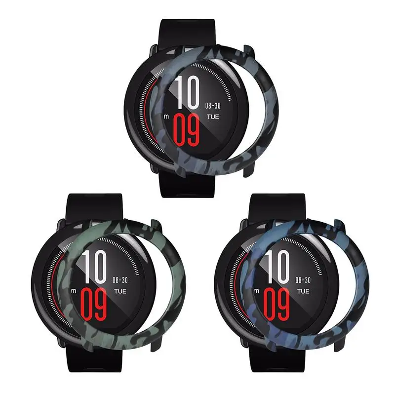 

New For Huami AMAZFIT Pace Smart Watch Personality Camouflage Pattern Protective Shell For Huami AMAZFIT Smart Watch Case
