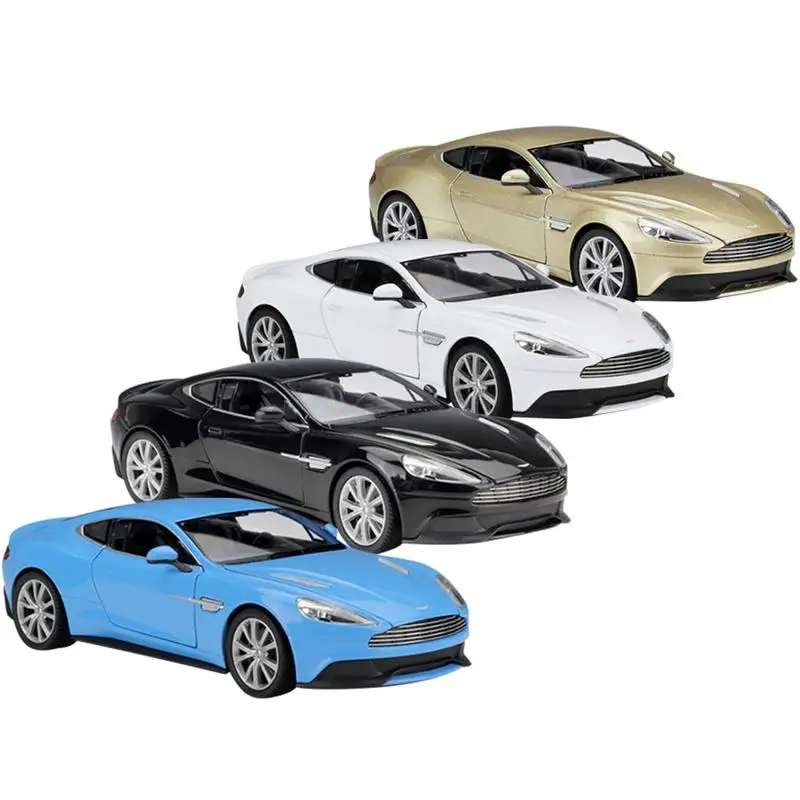 

1:24 Aston Martin Welly Collection Children Car Model Gifts Toys Vanquish Die Casting Model Sports Car