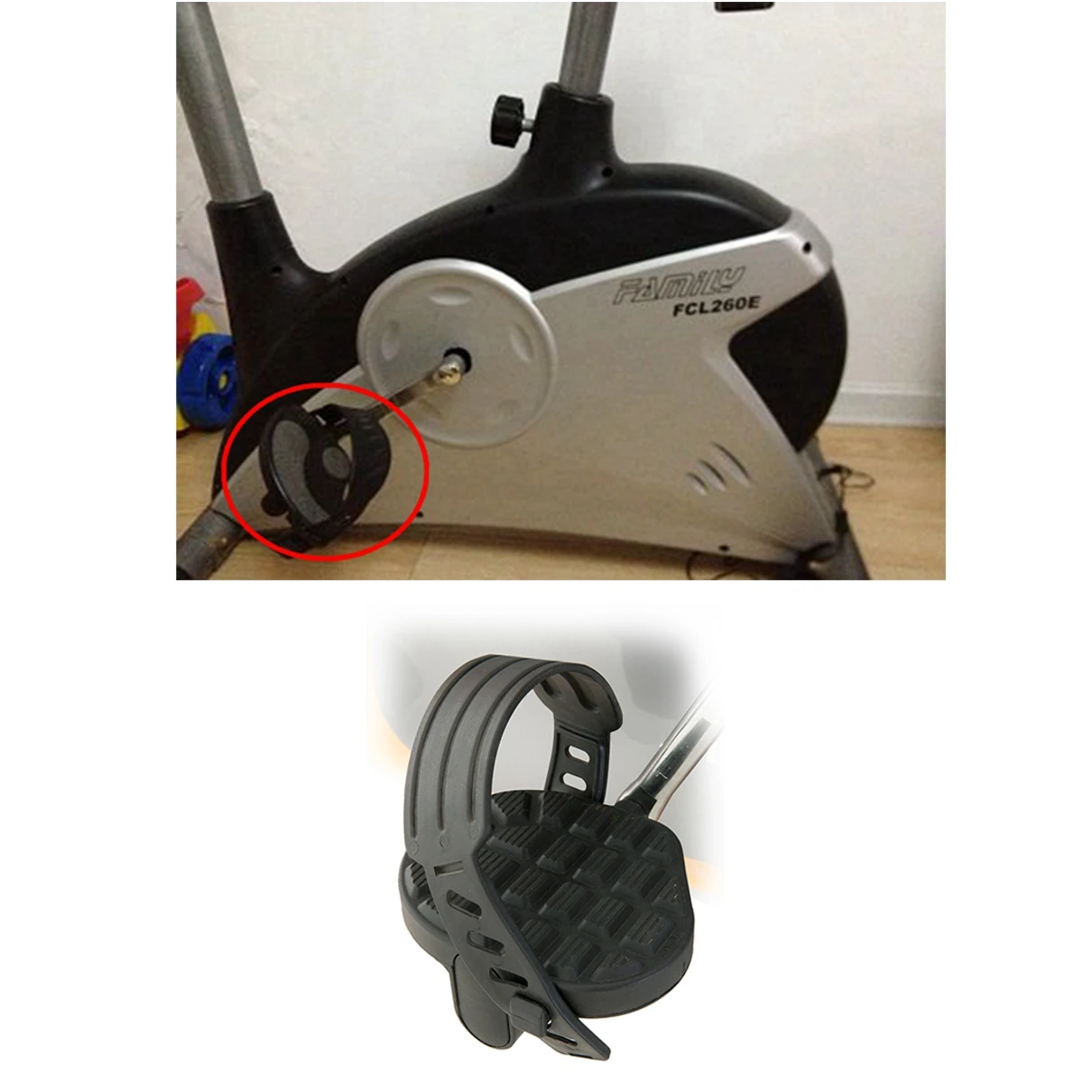 1 زوج دراجة الدراجات دواسة الأشرطة أحزمة الإصلاح العصابات الشريط عام لمعظم Schwinn و أكثر ثابتة اللياقة البدنية ممارسة الدراجة