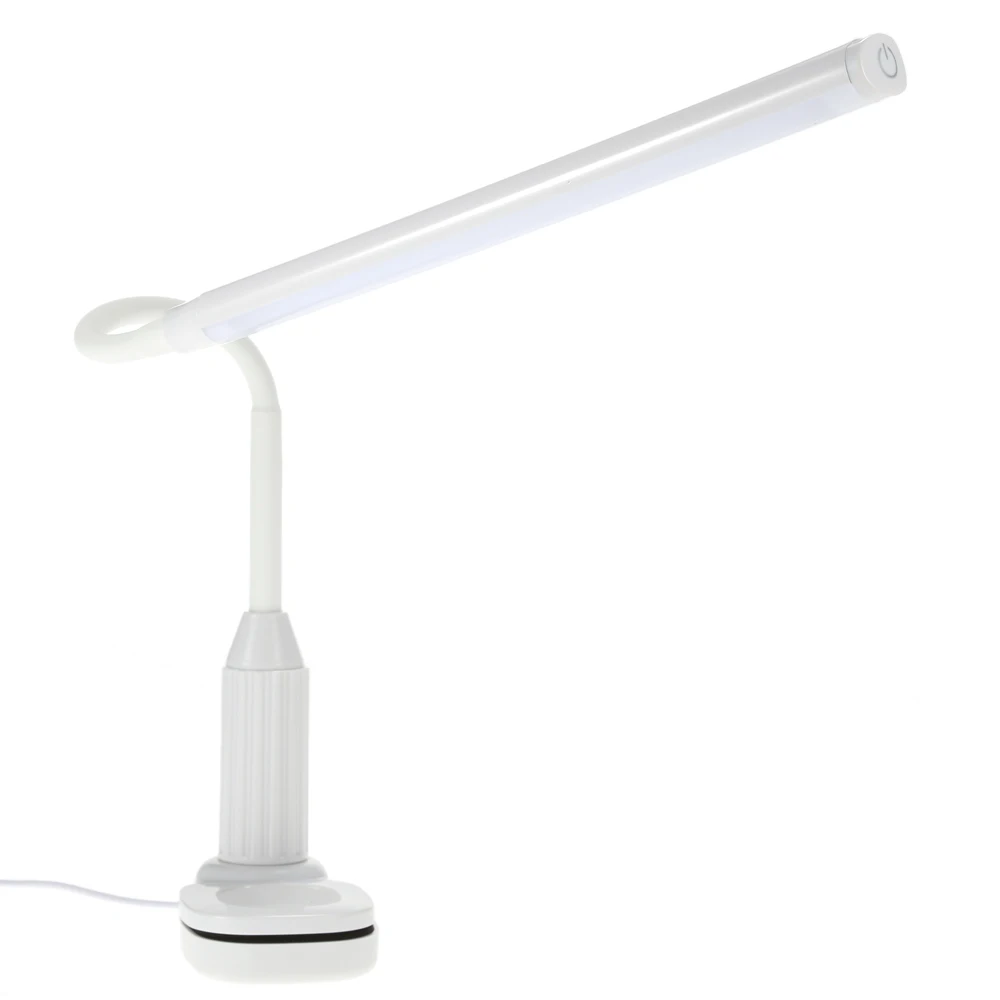 5W 24 Leds Eye Protect Clamp Clip Light Table Lamp Stepless Dimmable Bendable Usb Powered Press Sensor Control Reading Desk La | Освещение