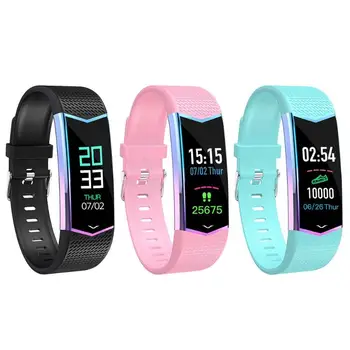 

ALLOYSEED YX8 0.96" Color Touch Screen Smart Bracelet Watch Heart Rate Sleep Monitor Bluetooth IP67 Waterproof Sports Wristband