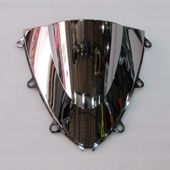 

For honda cbr1000rr cbr 1000 rr fireblade 2008 2009 2010 2011 Windshield Silver Screen Double bubble Motorcycle