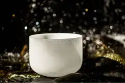 14 "G # Zeal Chakra кварцевые поющие чаши с бесплатной замши и уплотнительное кольцо