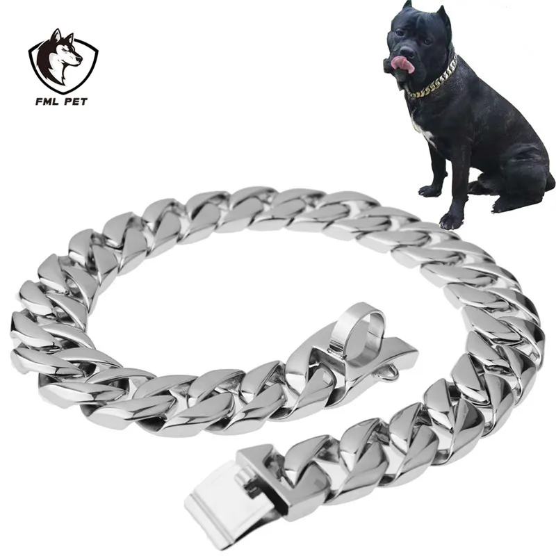 stainless dog collar