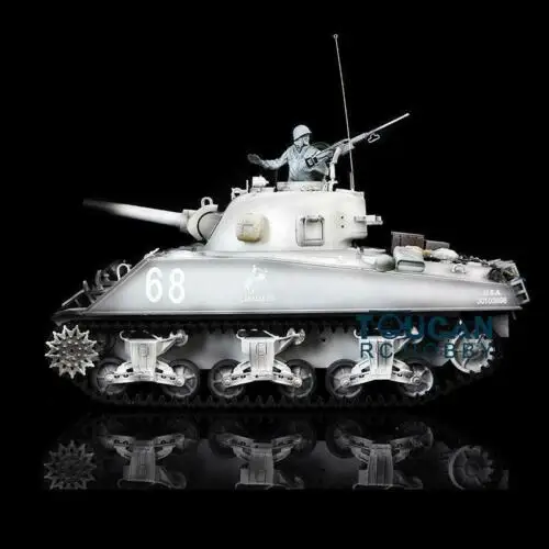 2 4G Henglong 1/16 Snow TK 6 0 S инфракрасная боевая система пластиковая версия M4A3 Sherman RTR