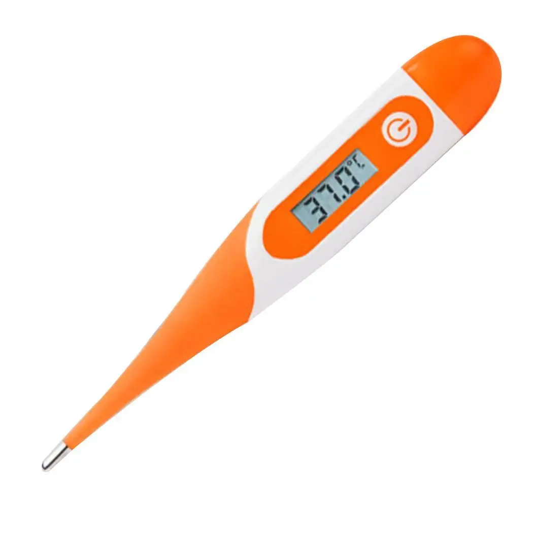 

Digital Electronic LCD Thermometer Baby Adult Soft Head Medical Thermometre Body Fever Household Temperature Measuring Tool